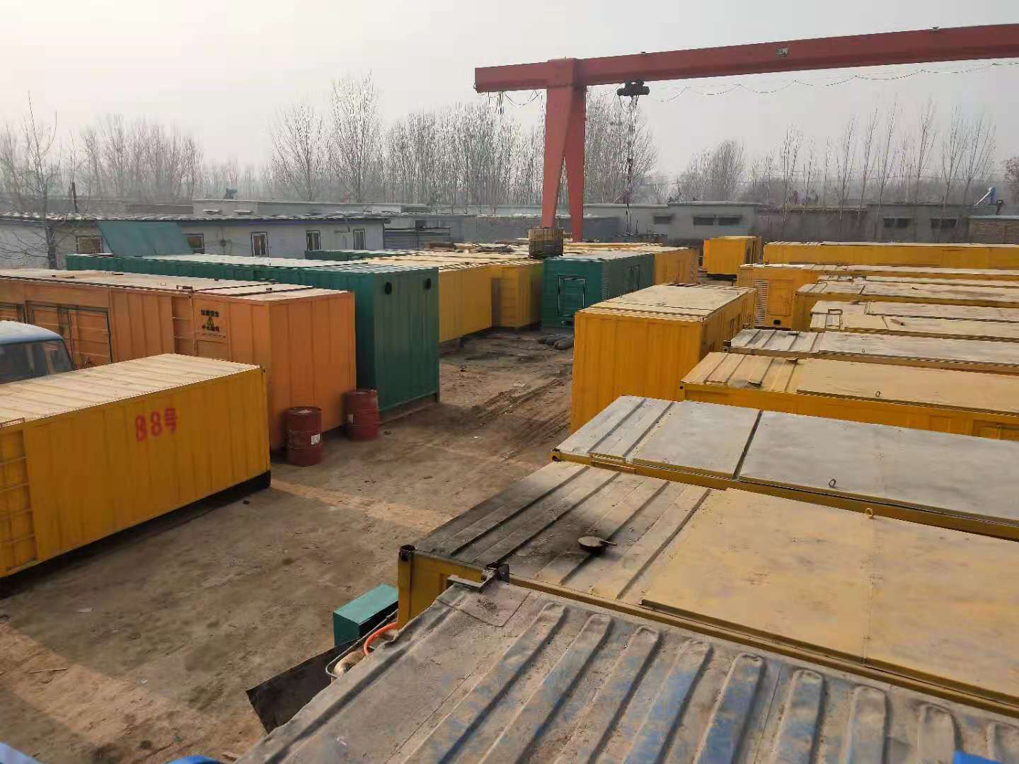 蓝山租赁发电机-灰尘、风沙对柴油发电机组造成哪些不良影响？