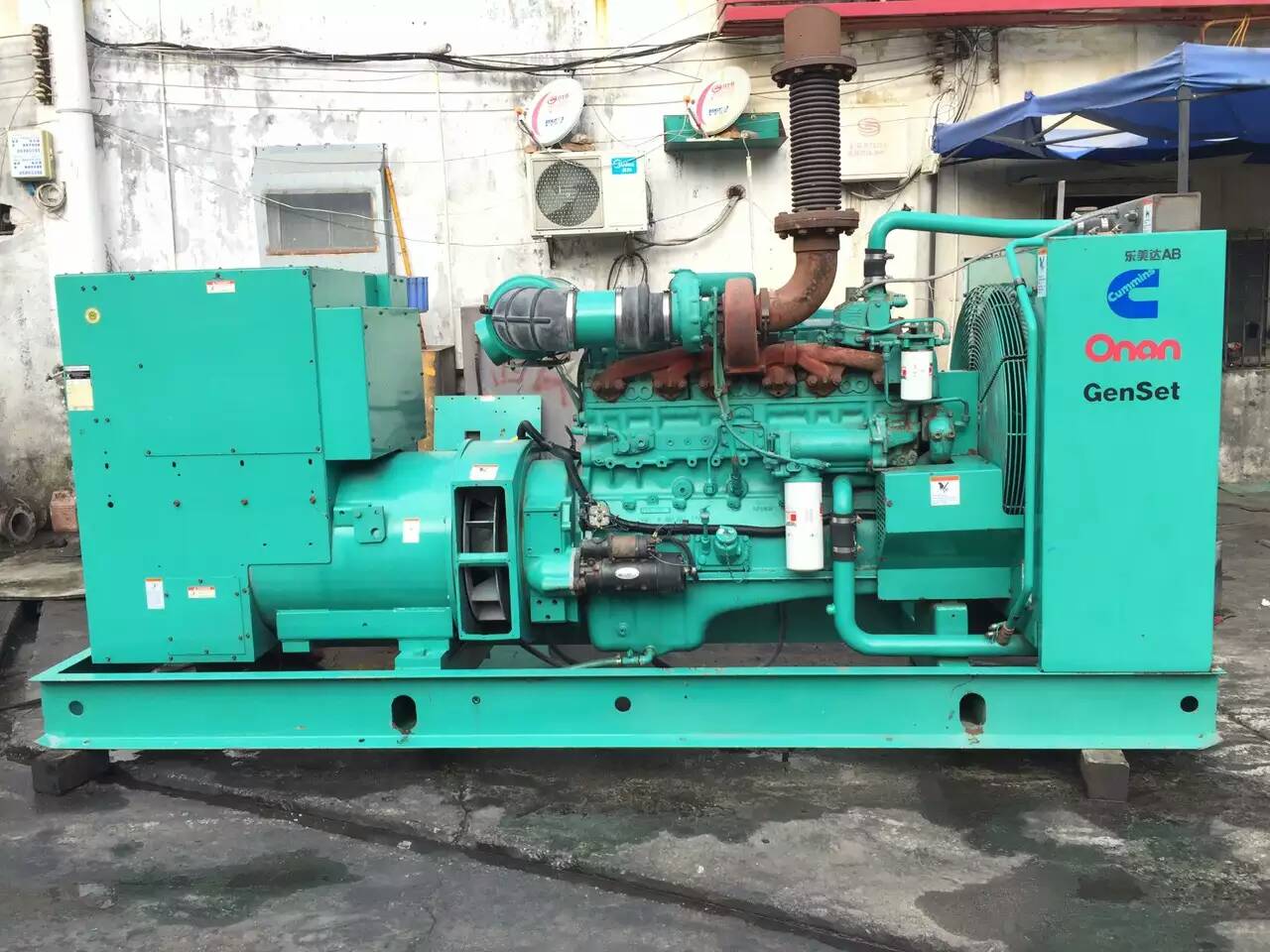 蓝山租赁发电机-柴油发电机不正常冒烟的原因